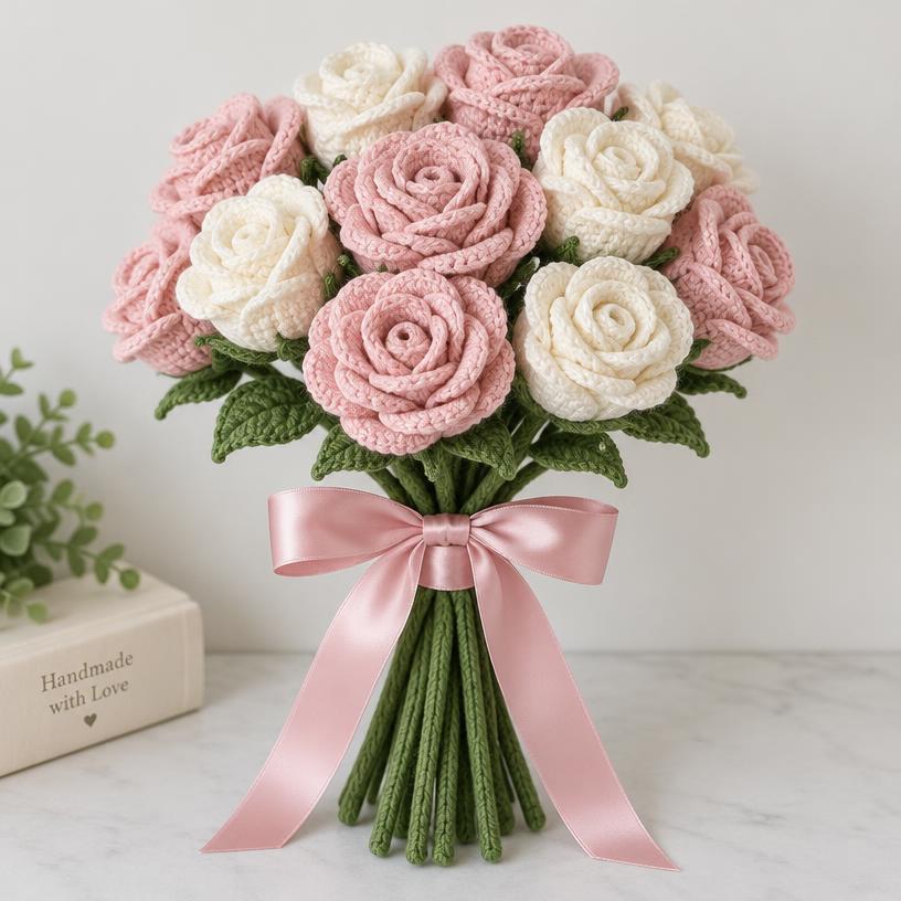 Crochet roses